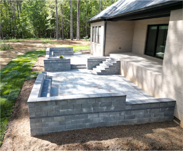 paved patio